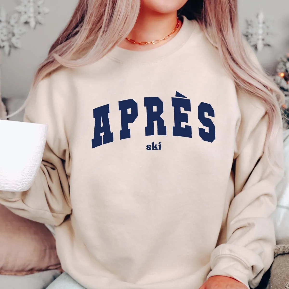 Apres Ski Wholesale Graphic Sweatshirt - Fast Shipping