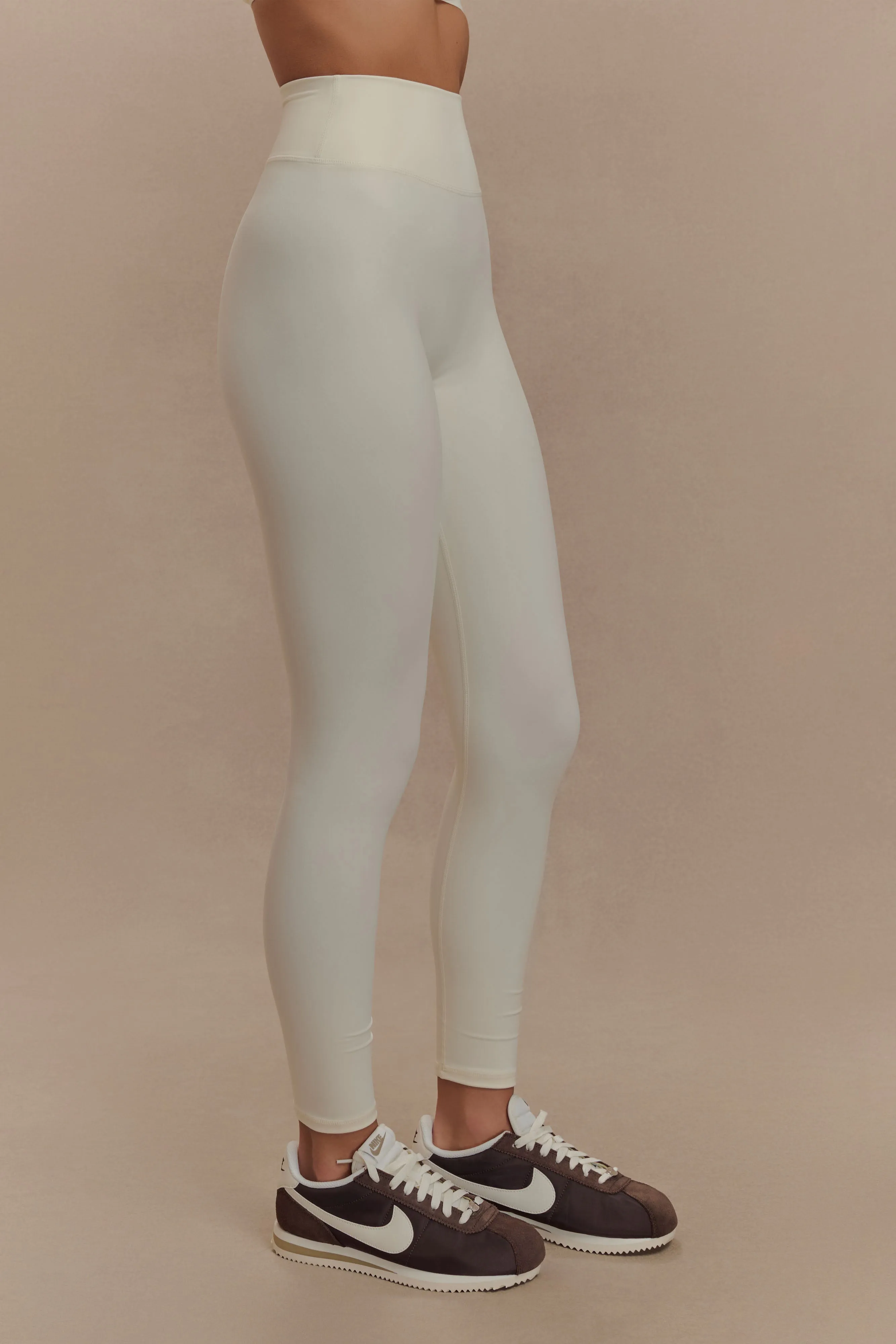 Callie Active Leggings - Ivory