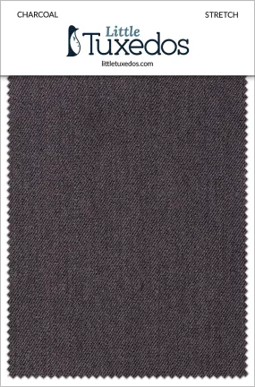 Charcoal Stretch Fabric Swatch