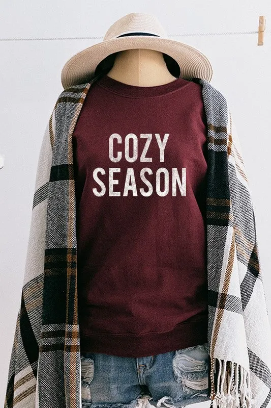 COZY SEASON GRAPHIC SWEATSHIRTS