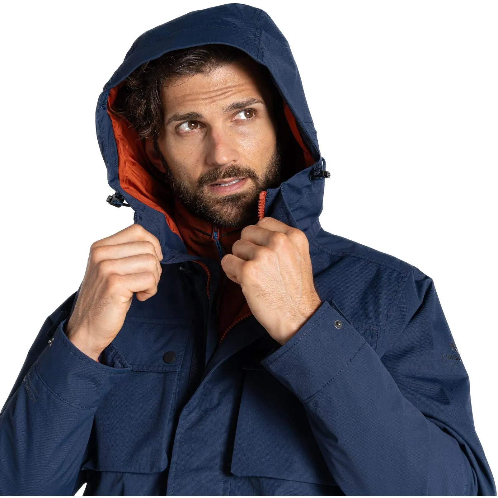 Craghoppers Mens Hartley Waterproof Hooded Jacket