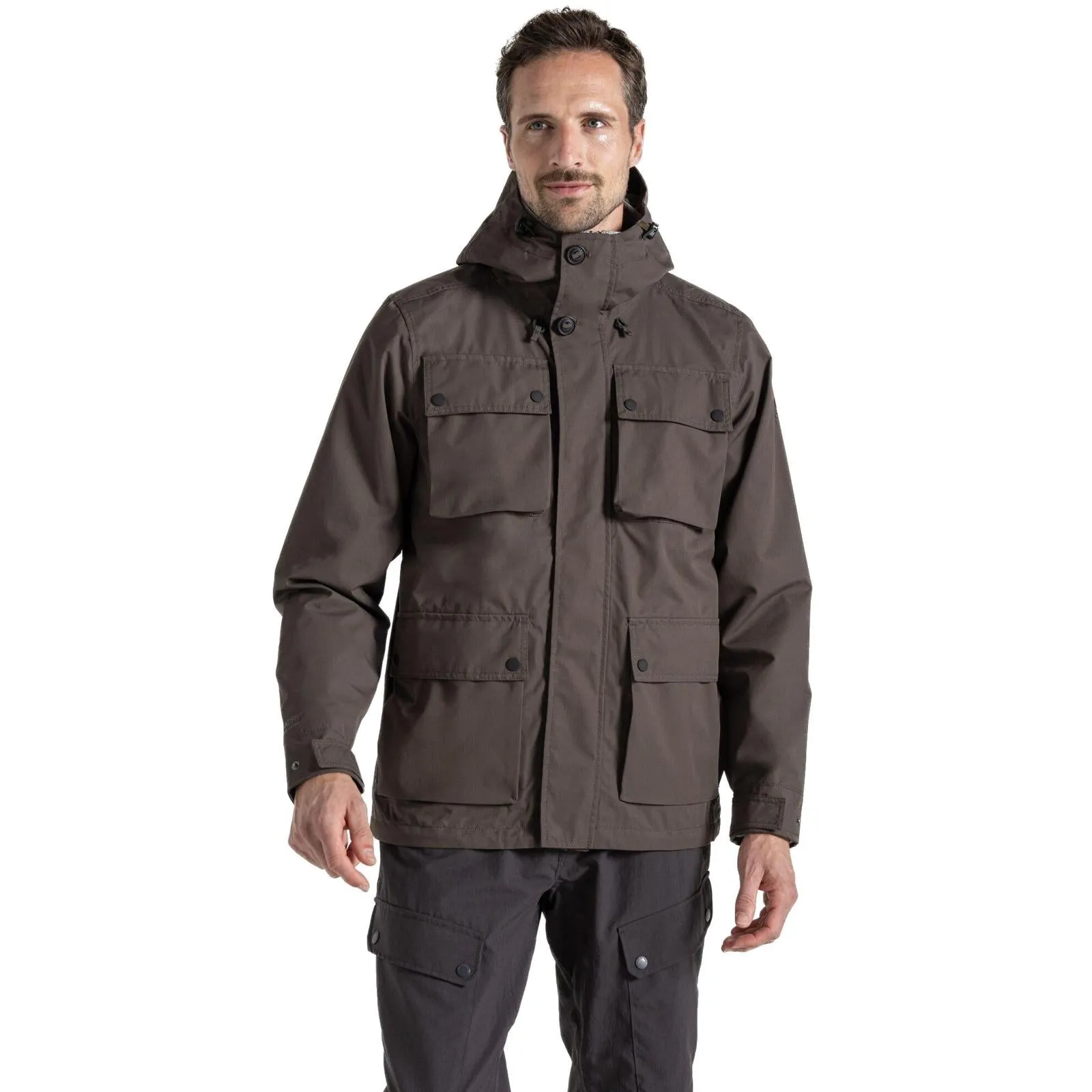 Craghoppers Mens Hartley Waterproof Hooded Jacket