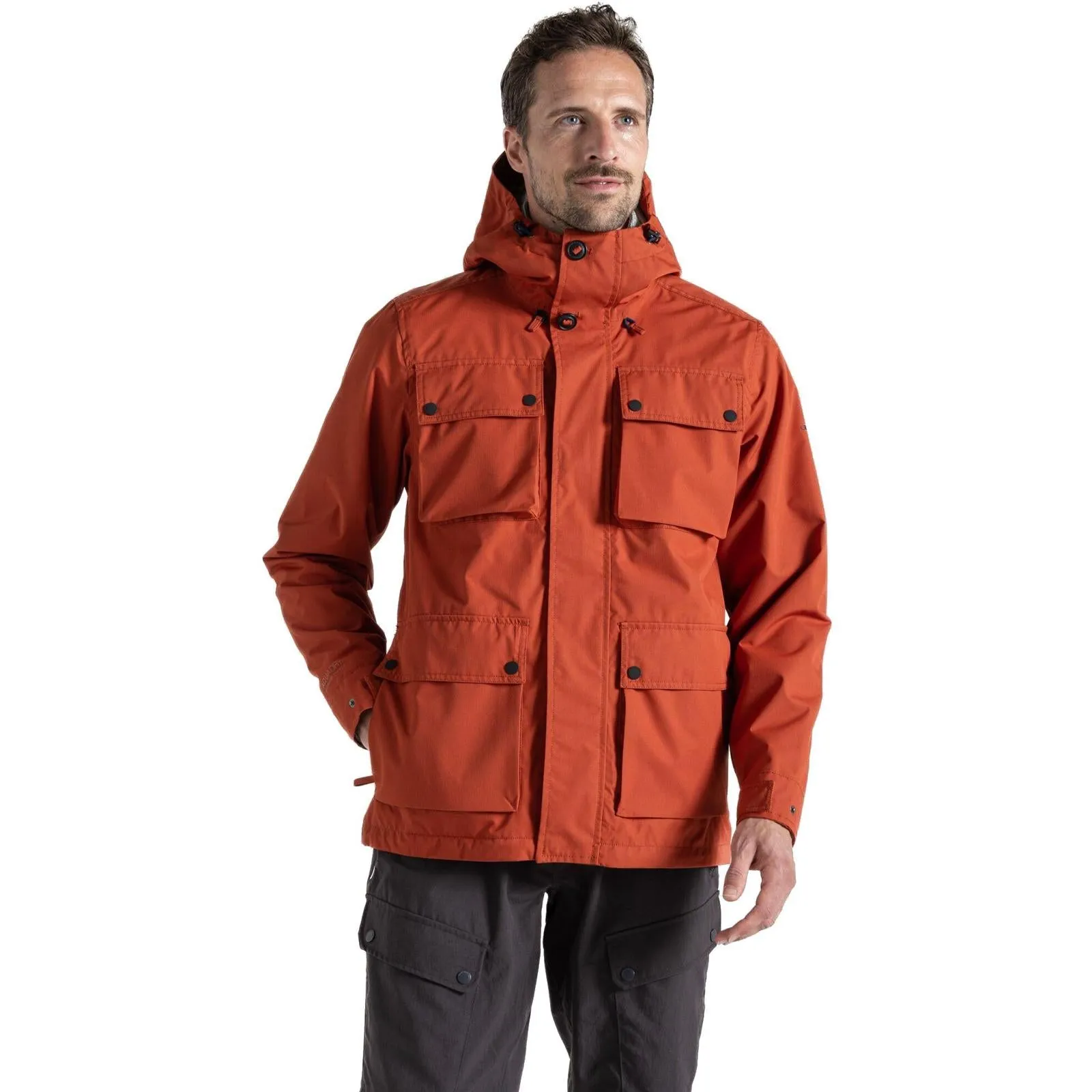 Craghoppers Mens Hartley Waterproof Hooded Jacket