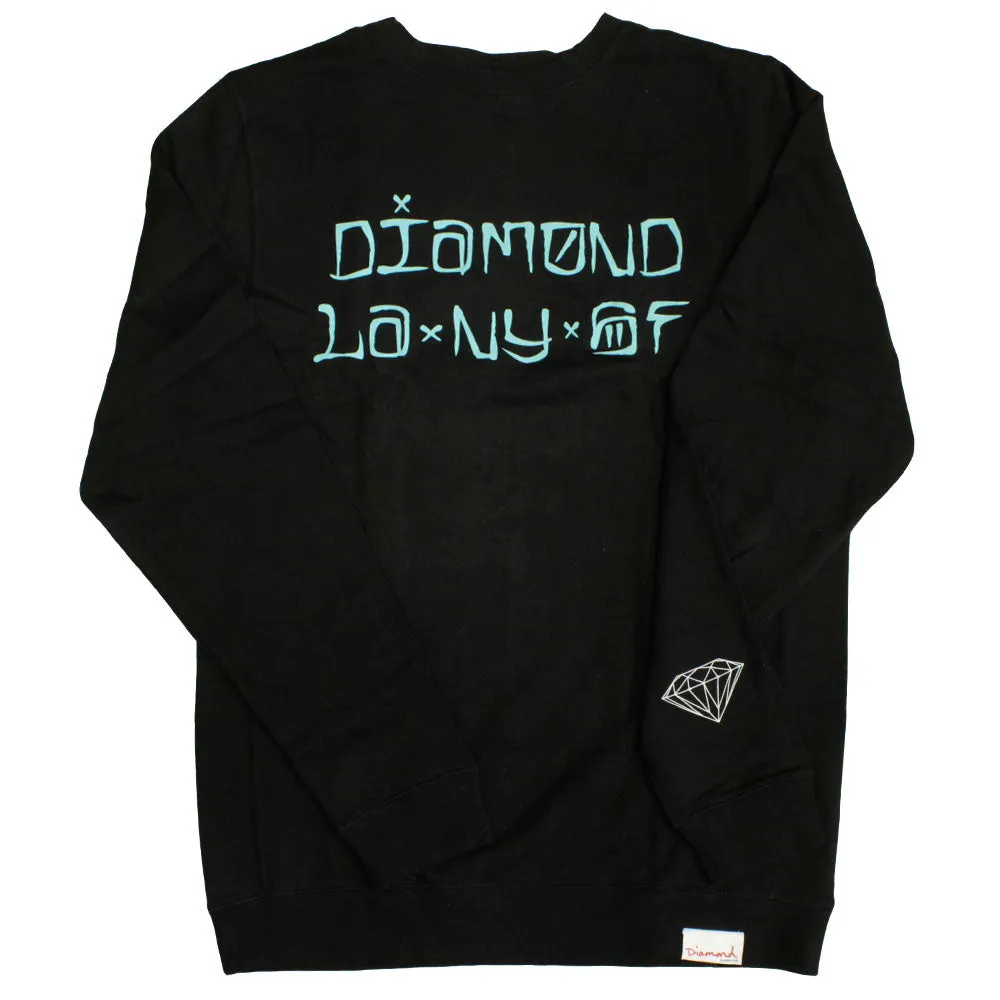 Diamond Supply Co Cities Sweatshirt Black