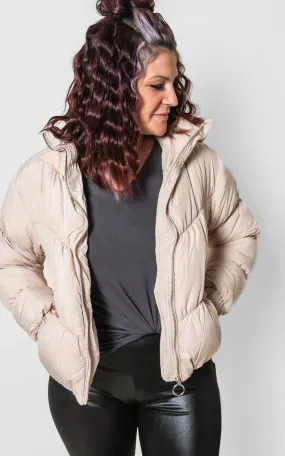 Fluffy Puffer Jacket - Final Sale