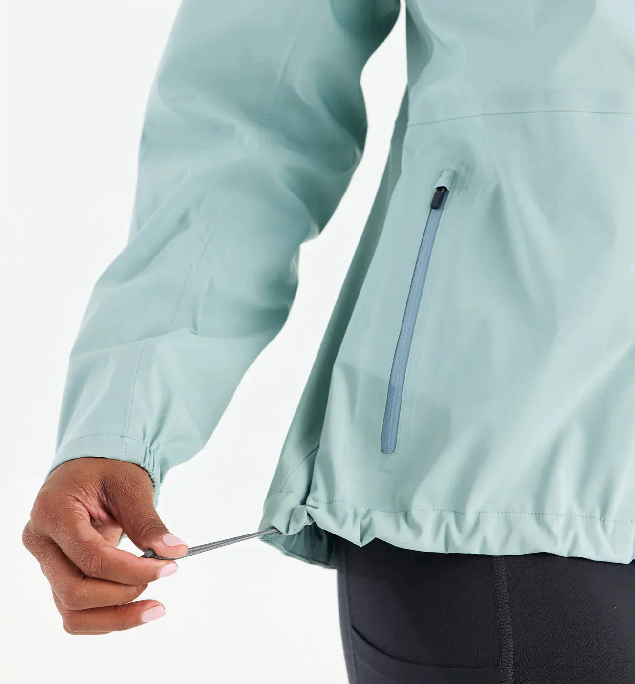 Free Fly W Cloudshield Rain Jacket OCEAN MIST