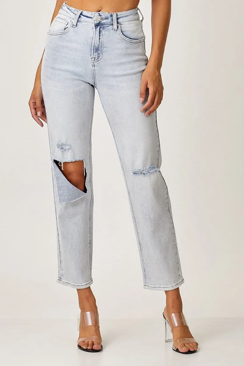 High Waisted Relaxed Jean