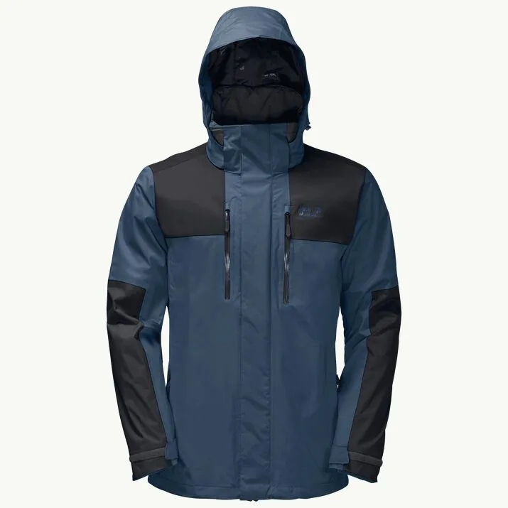 Jack Wolfskin Men's Jasper Flex Jacket Thunder Blue