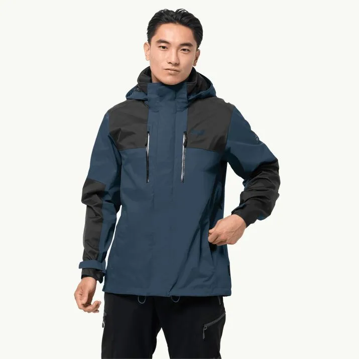 Jack Wolfskin Men's Jasper Flex Jacket Thunder Blue