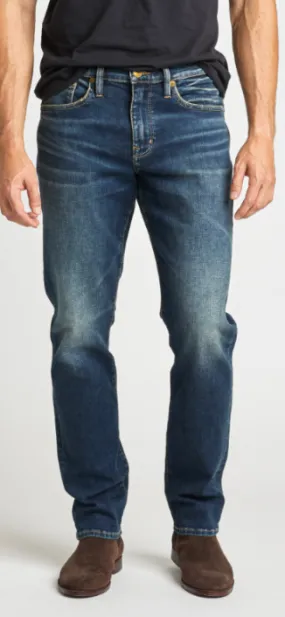 Jeans Silver Eddie Relaxed Fit Tapered Leg "Indigo"