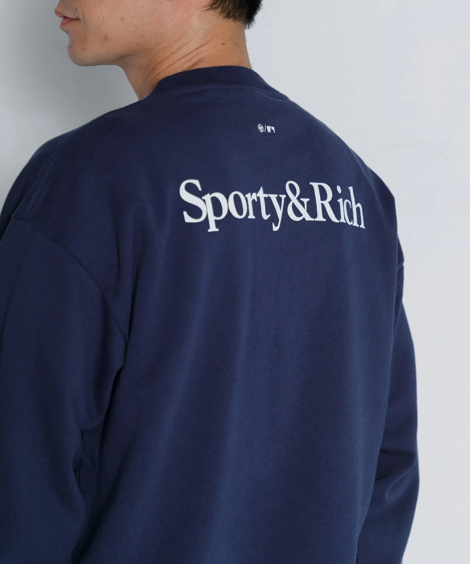 【MEN , WOMEN】Sporty&Rich Yankees Crewneck