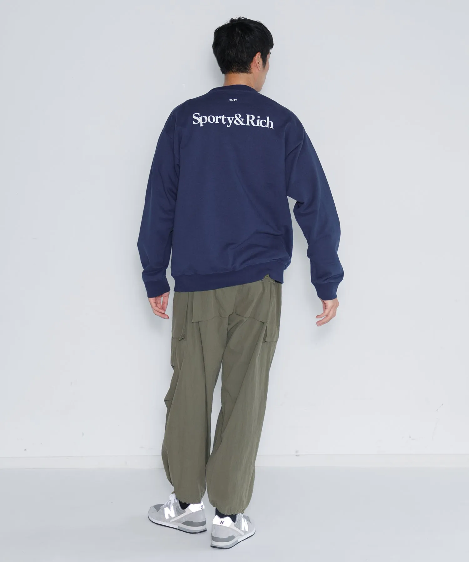 【MEN , WOMEN】Sporty&Rich Yankees Crewneck