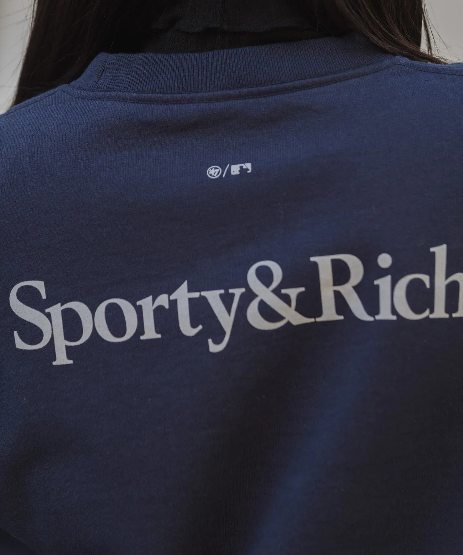 【MEN , WOMEN】Sporty&Rich Yankees Crewneck