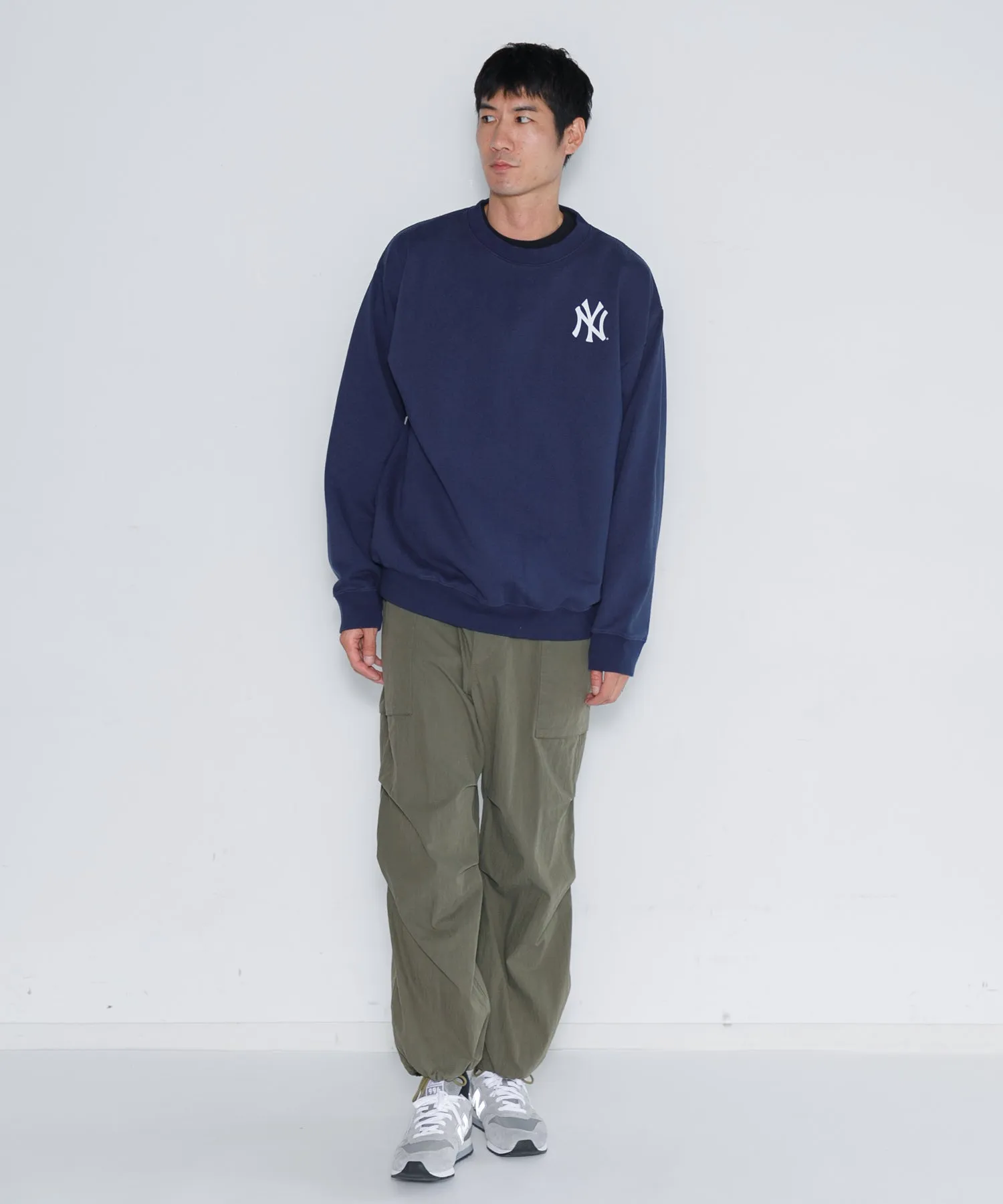 【MEN , WOMEN】Sporty&Rich Yankees Crewneck