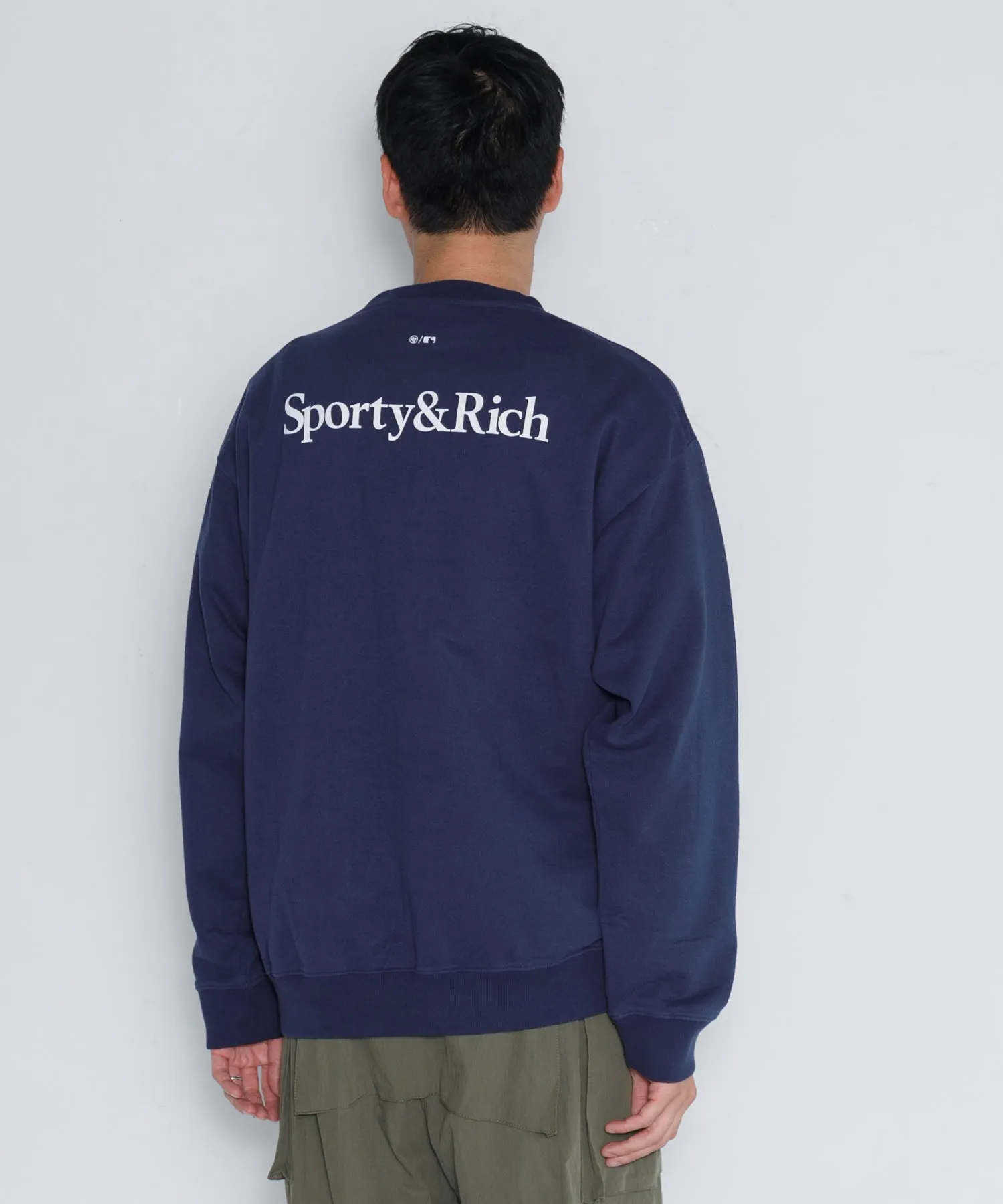 【MEN , WOMEN】Sporty&Rich Yankees Crewneck