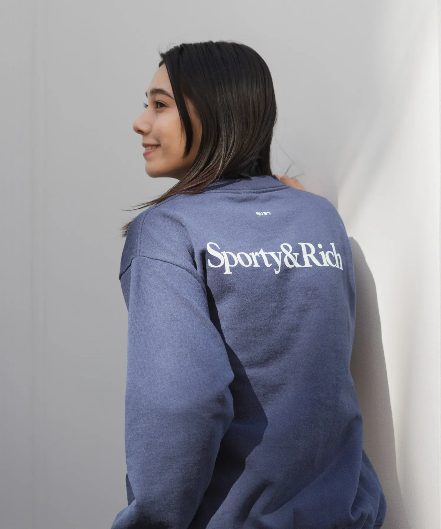 【MEN , WOMEN】Sporty&Rich Yankees Crewneck