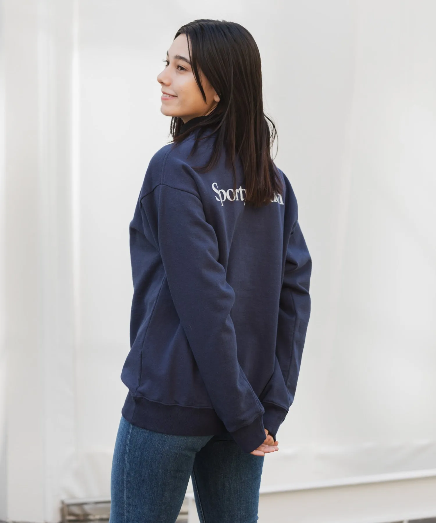 【MEN , WOMEN】Sporty&Rich Yankees Crewneck