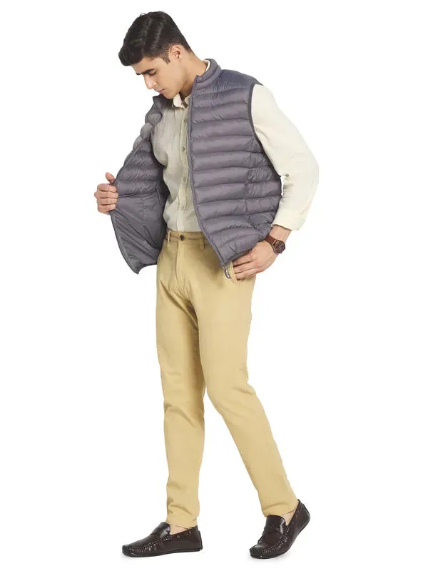 Mettle Men Grey Puffer Jacket