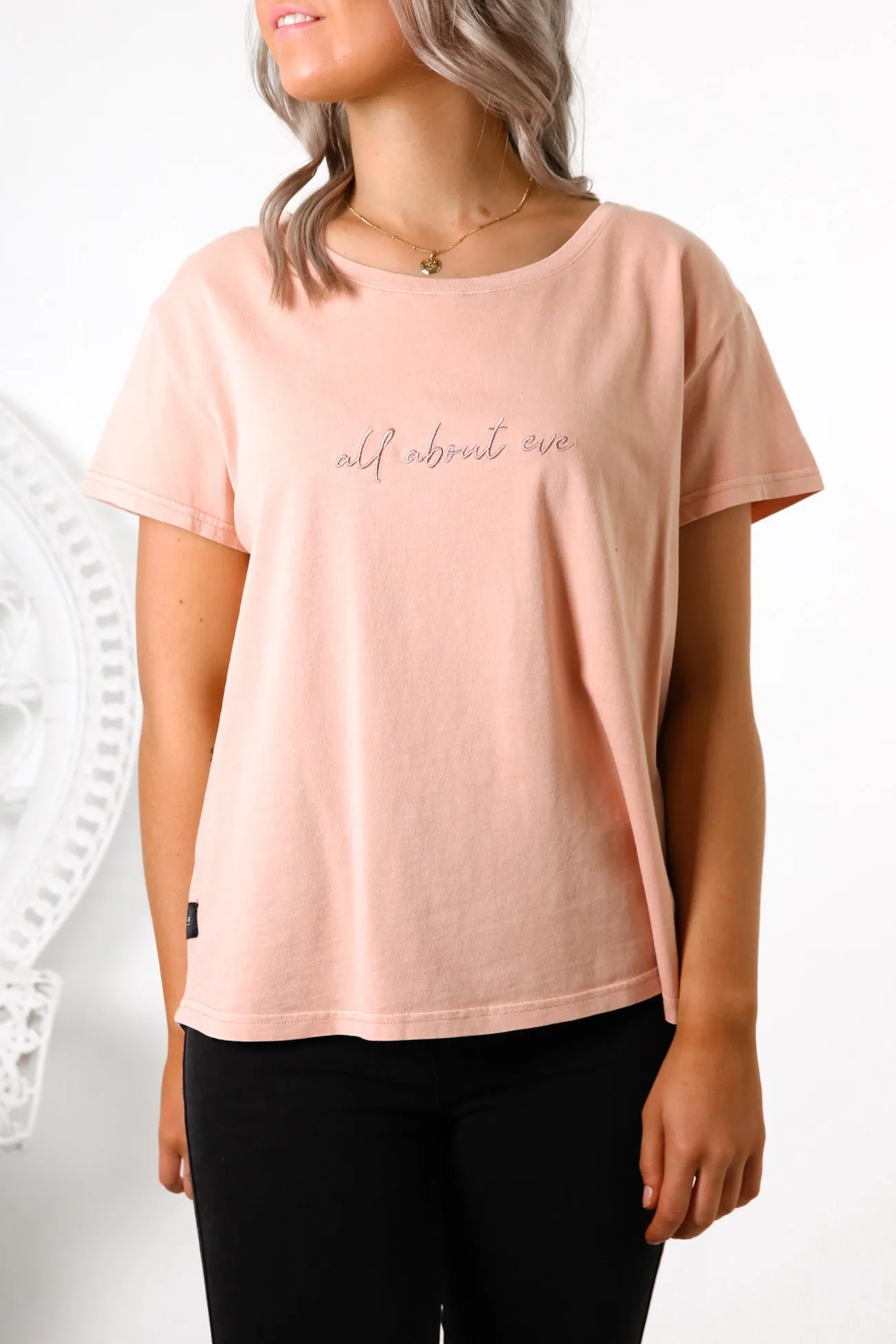 Mika Relaxed Tee Pink