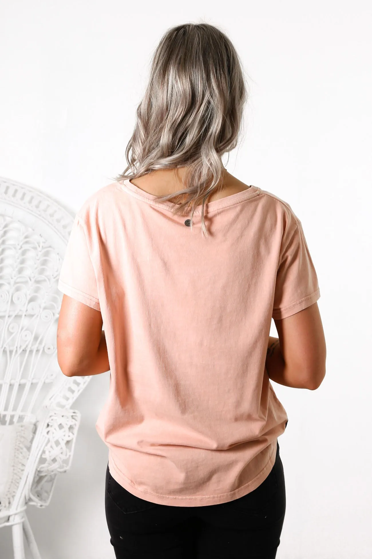 Mika Relaxed Tee Pink