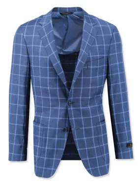 Navy & Sky Window Pane Sport Coat