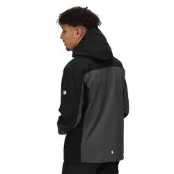 Regatta Birchdale Men's Waterproof Jacket | Dark Grey Black