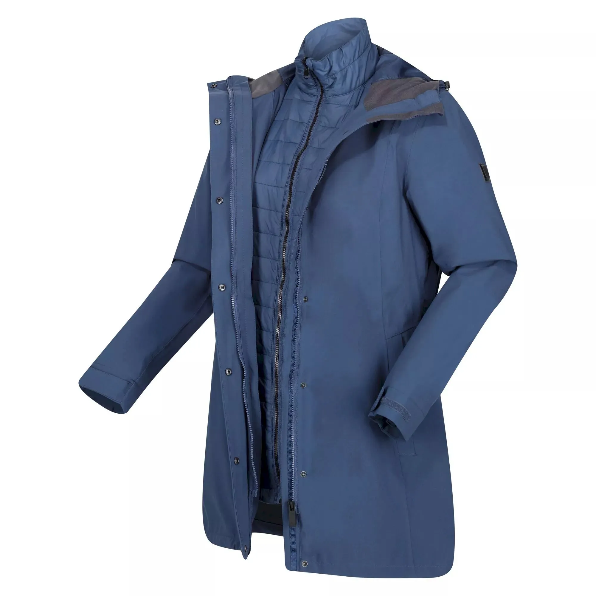 Regatta Ladies Denbury III Waterproof Jacket 3 in 1 |Dark Denim