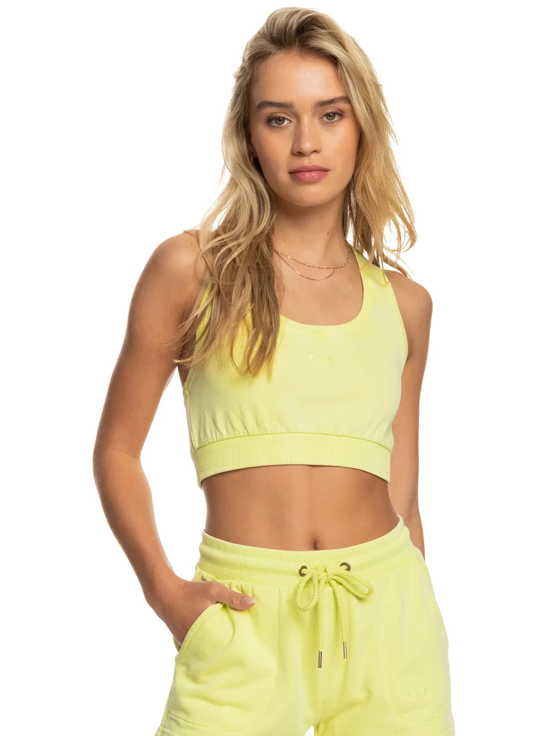 Roxy Taking It Easy Cropped Tank Top