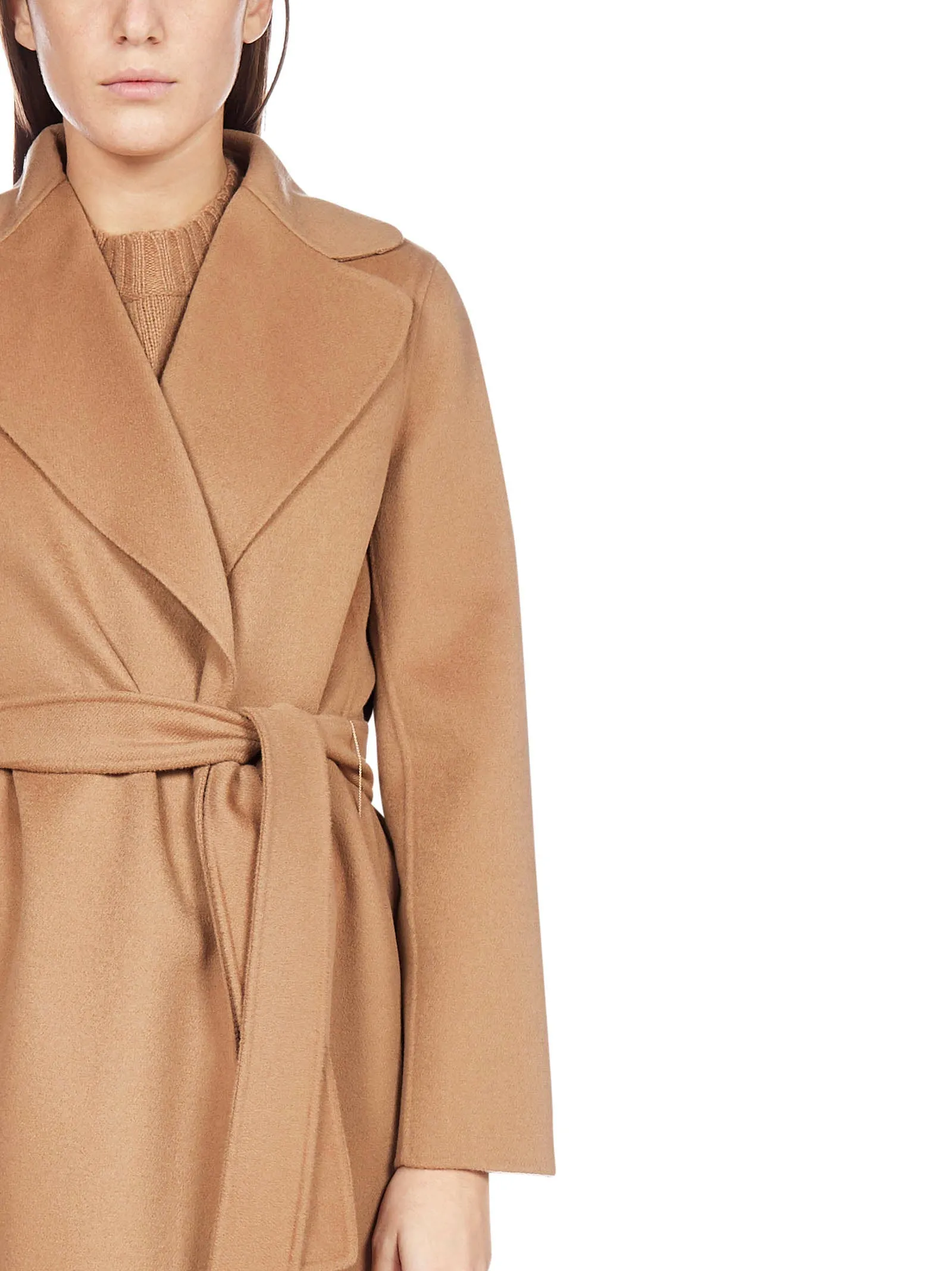 'S Max Mara Wrap Long-Line Coat