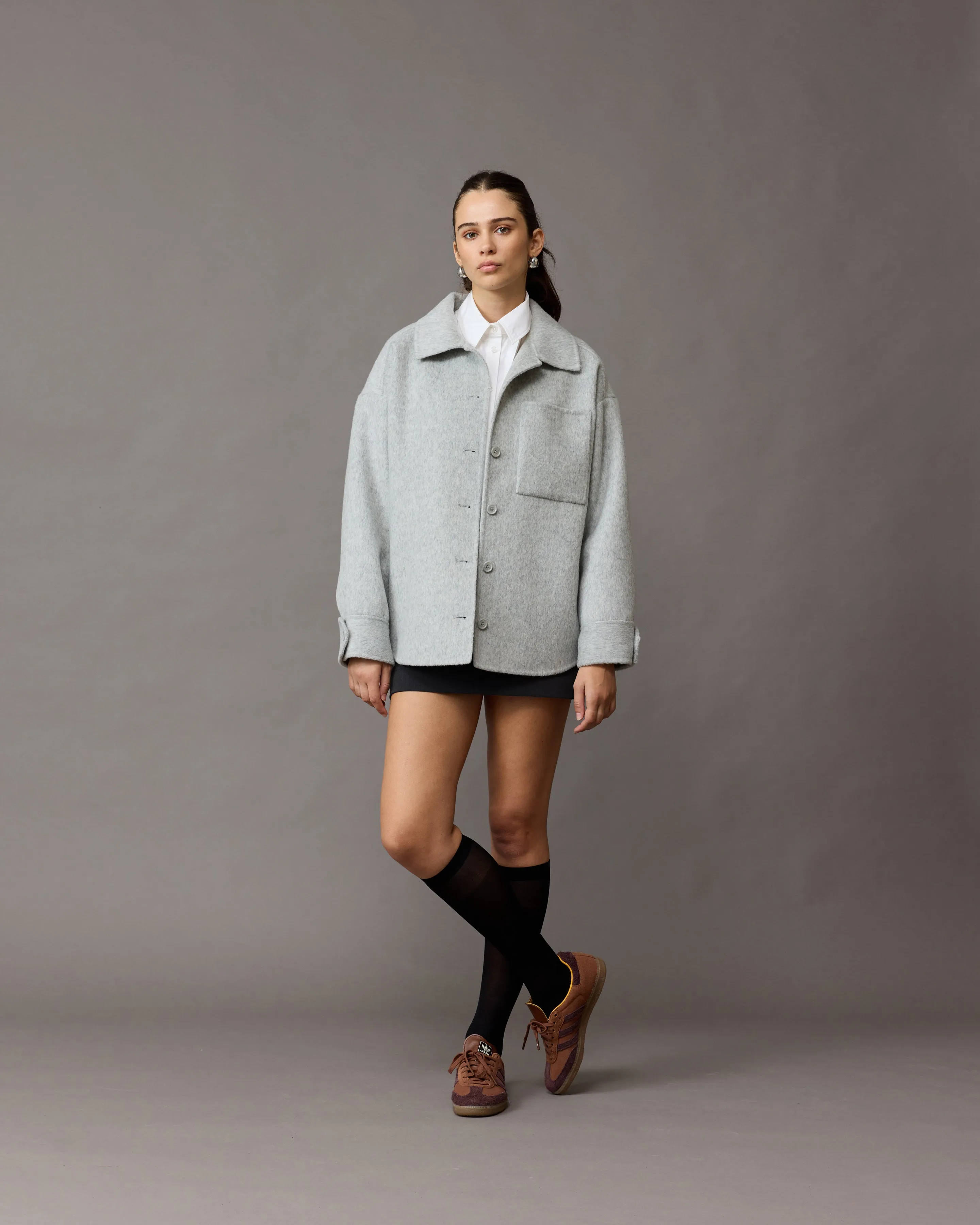 SIAN JACKET GREY MARLE