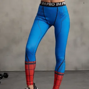 SPIDERMAN Compression Leggings/Pants for Women