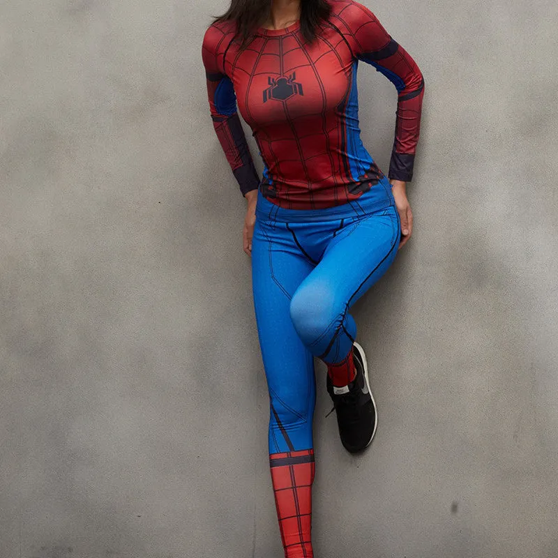 SPIDERMAN Compression Leggings/Pants for Women