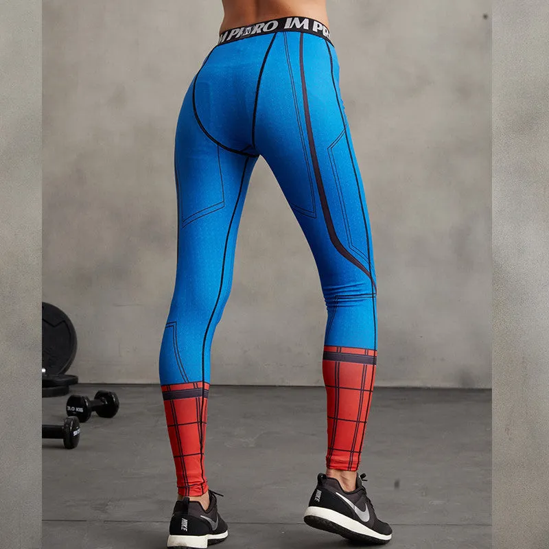 SPIDERMAN Compression Leggings/Pants for Women