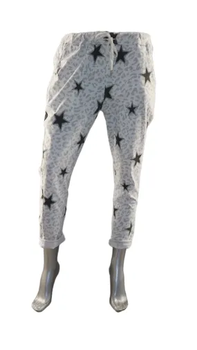 Star stretch pants