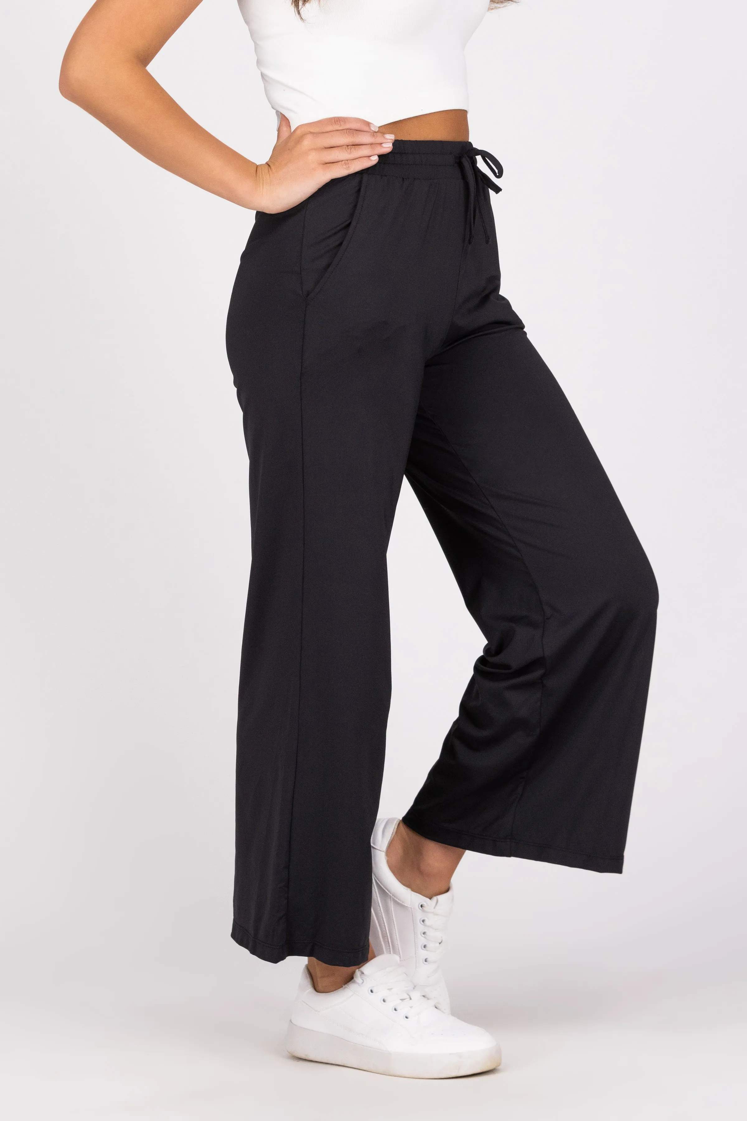 Stretch Drawstring Pants