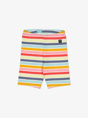 Striped Kids Cycling Shorts