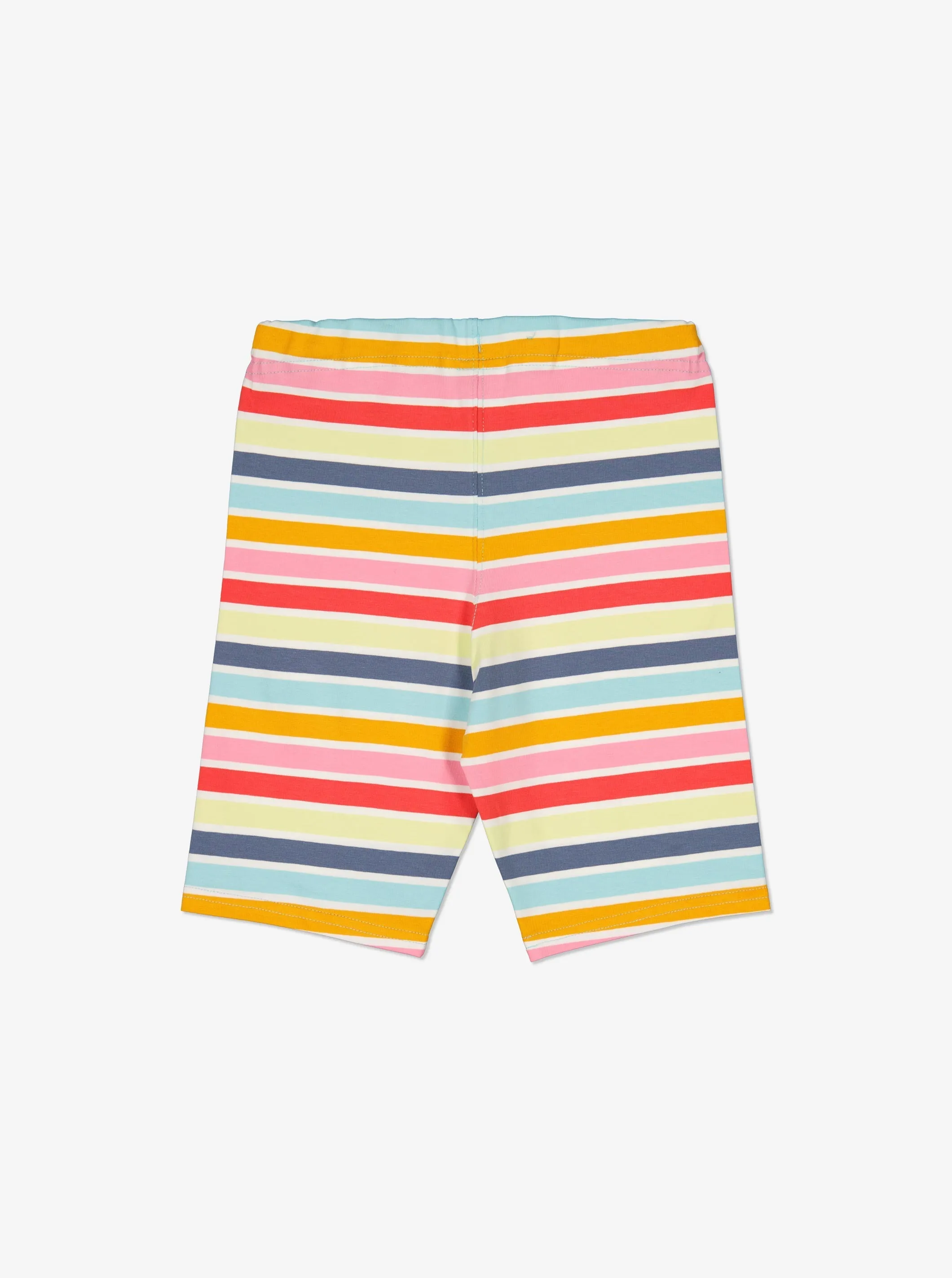 Striped Kids Cycling Shorts