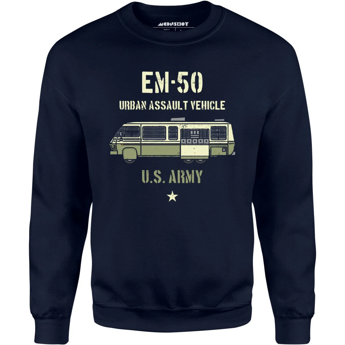 Stripes EM-50 Urban Assault Vehicle - Unisex Sweatshirt