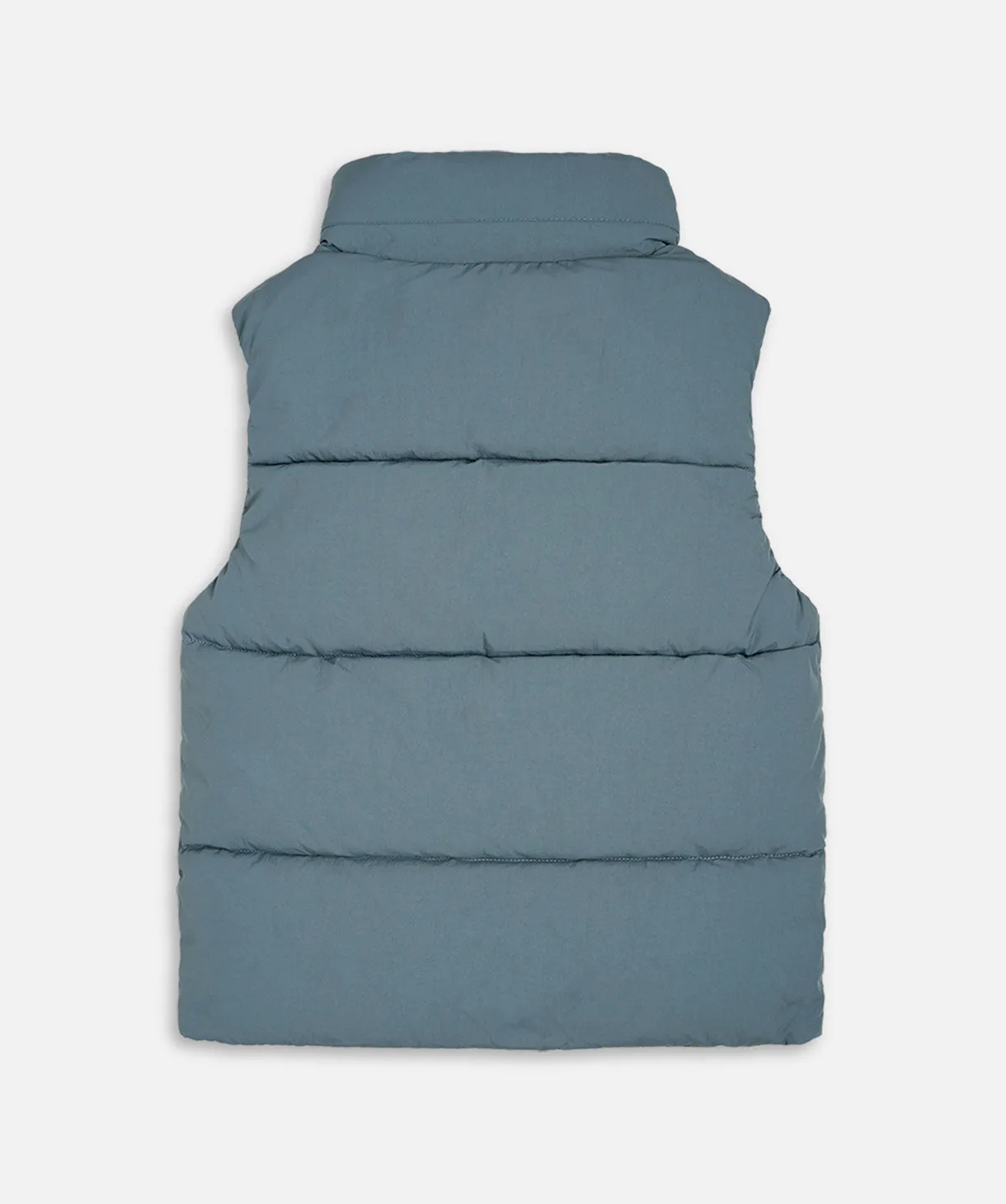 The New Chester Puffer Vest - Bay Blue