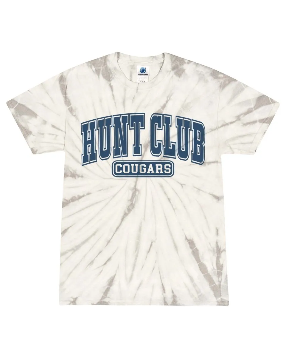 Tie Dye Hunt Club Cougars Athletic - Hunt Club Elementary