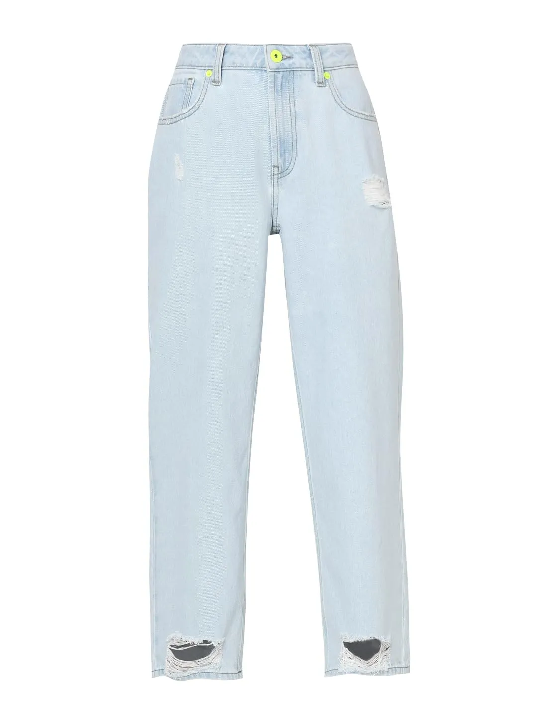 VERO MODA Women's Relaxed Jeans (Light Blue)