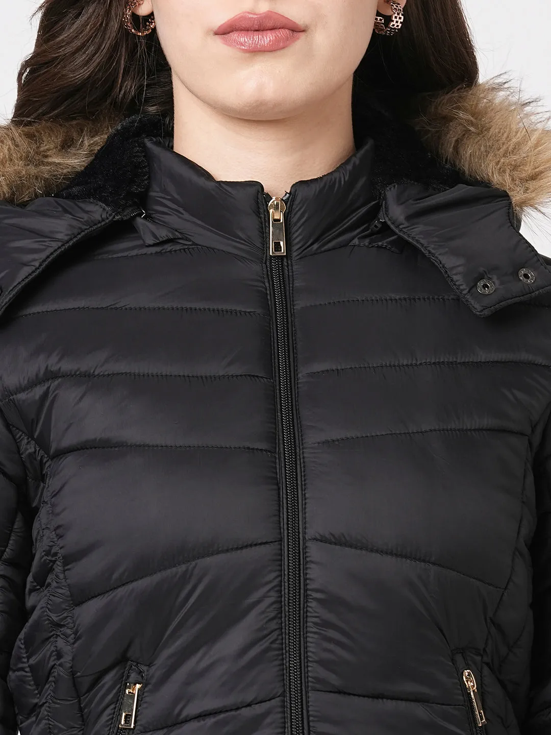 Women Hooded Puffer Jacket