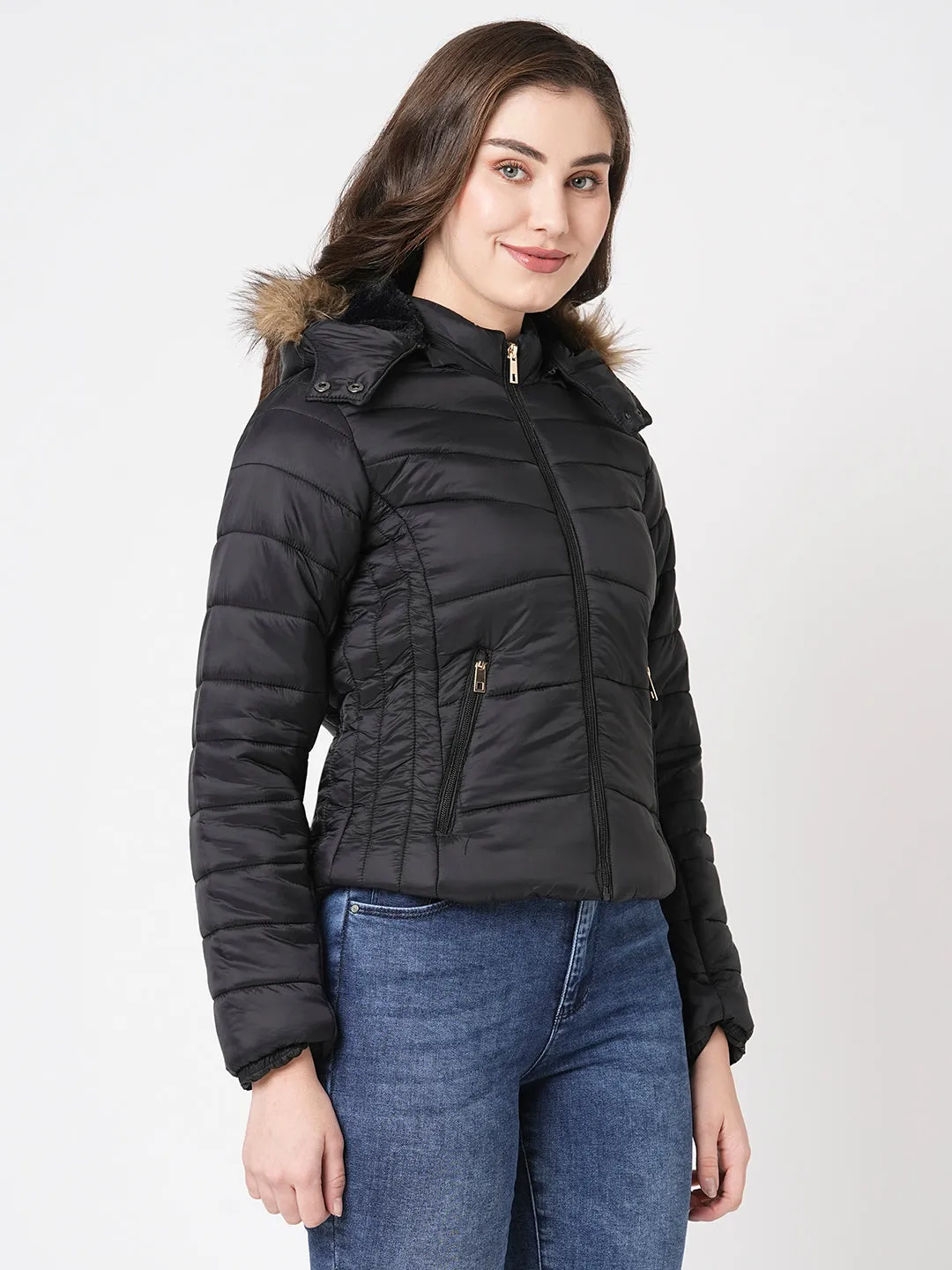 Women Hooded Puffer Jacket