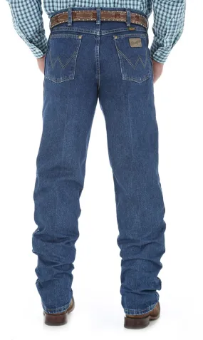 Wrangler 31MGSHD Heavyweight Stone Denim Prewashed George Strait Cowboy Cut® Relaxed Fit Jean (SHOP IN-STORES TOO)